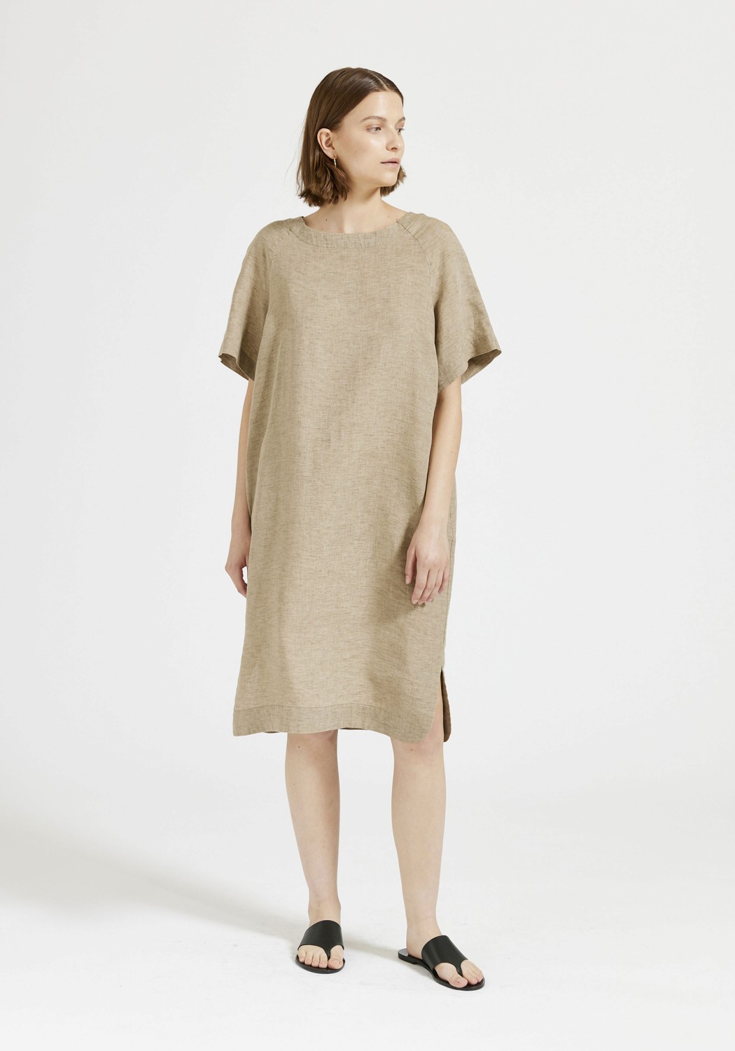 Maska Kleid Arya Taupe