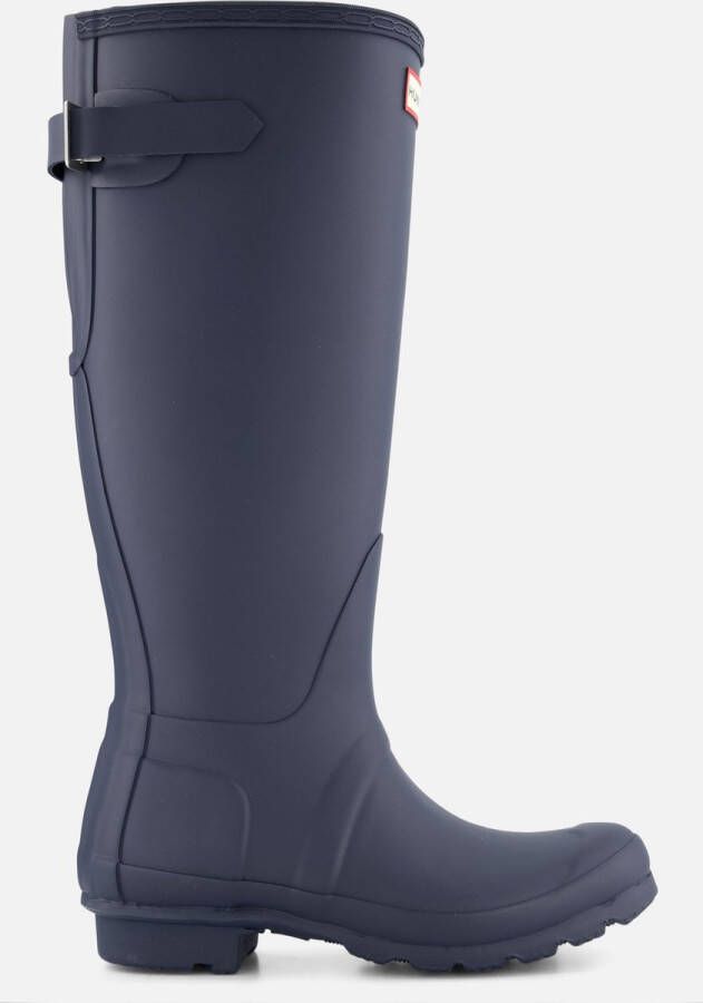 Hunter Boots Women's Original Tall Back Adjustable Boot Rubberlaarzen zwart