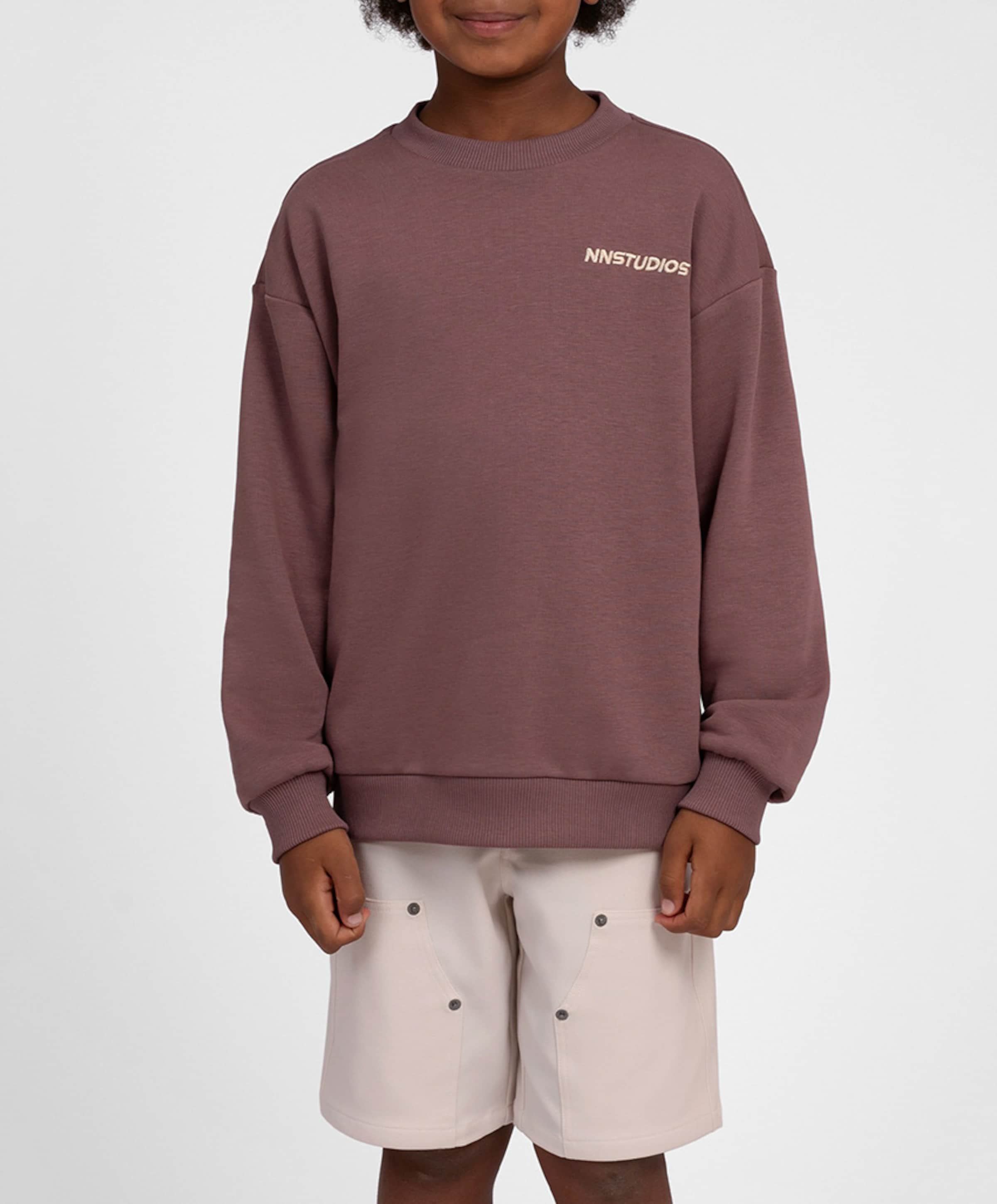 NIK & NIK Jongens sweater bordeaux