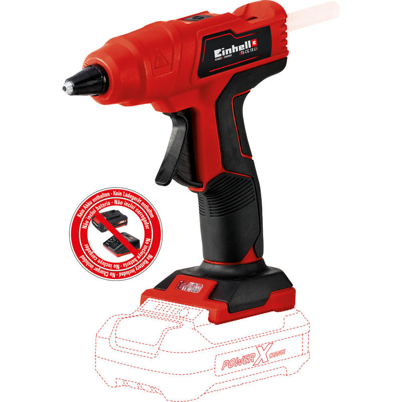 Einhell TE-CG accu lijmpistool (body) 18V Li-ion
