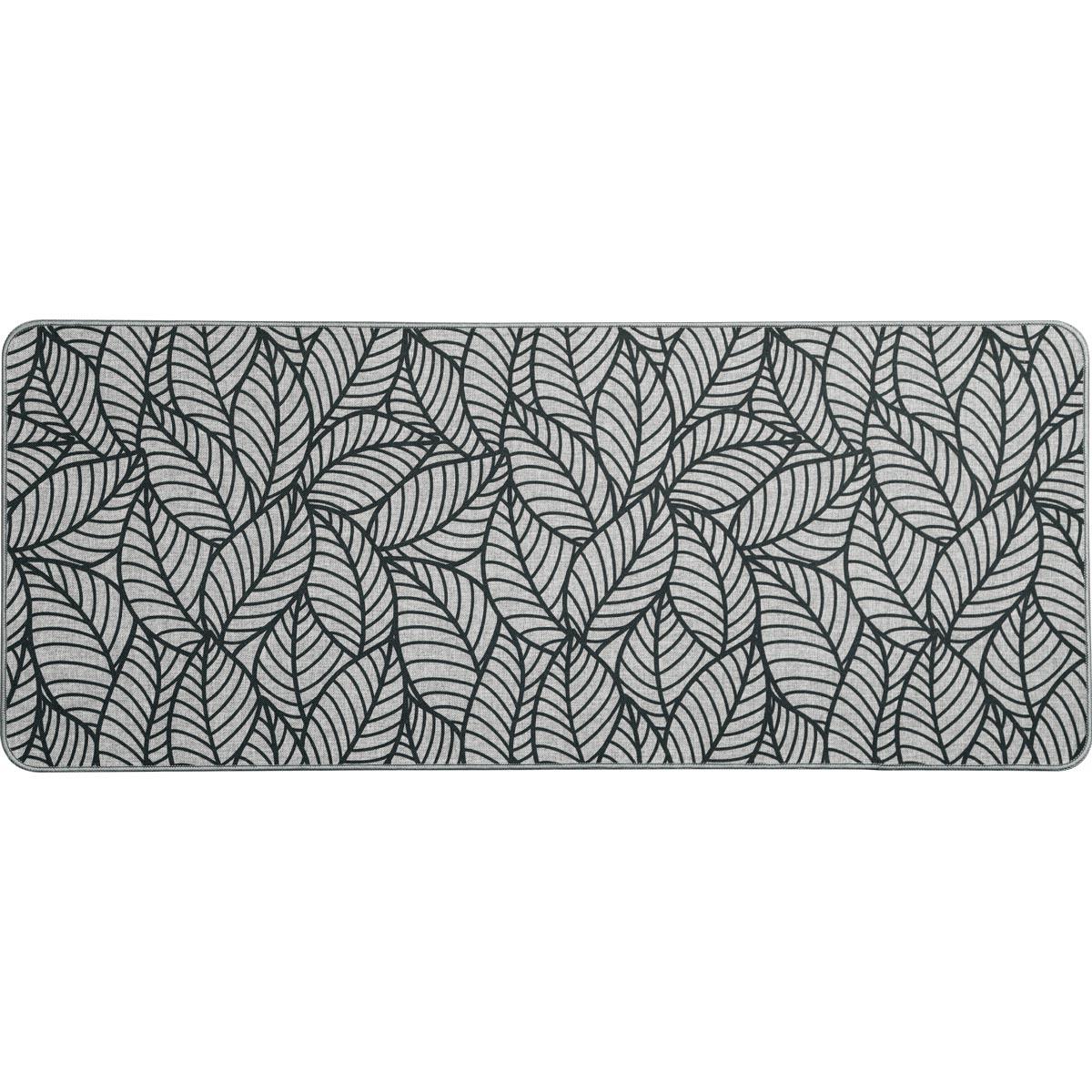 TAPIS IMPRIME 50X120CM JUNGLE GRIS
