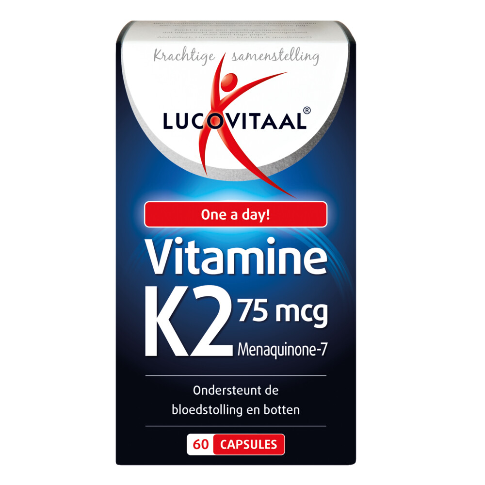 Lucovitaal Vitamine K2 75 mcg60 capsules