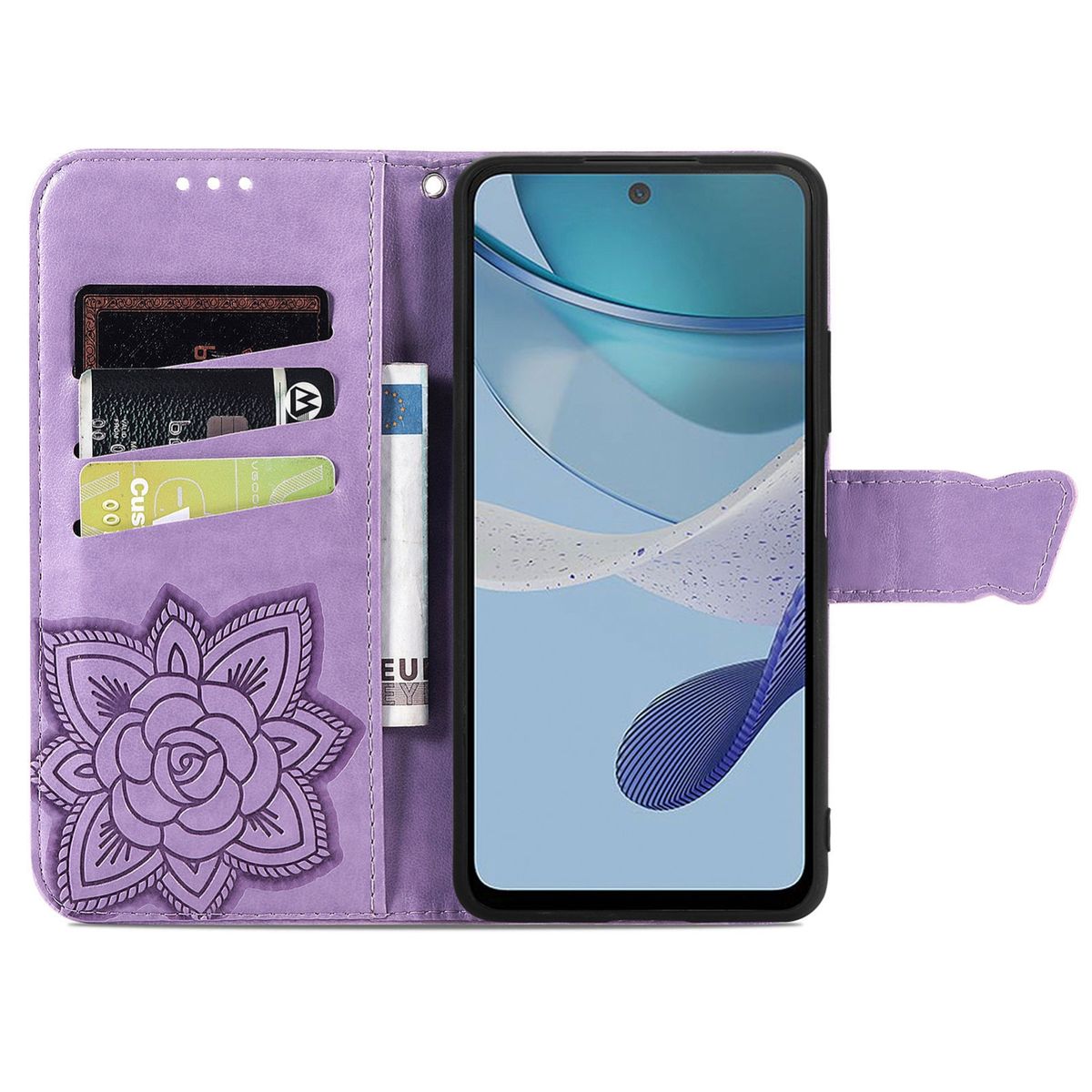 Hülle Handy Schutz für Motorola Moto E13 Case Cover Tasche Etuis Bumper Wallet
