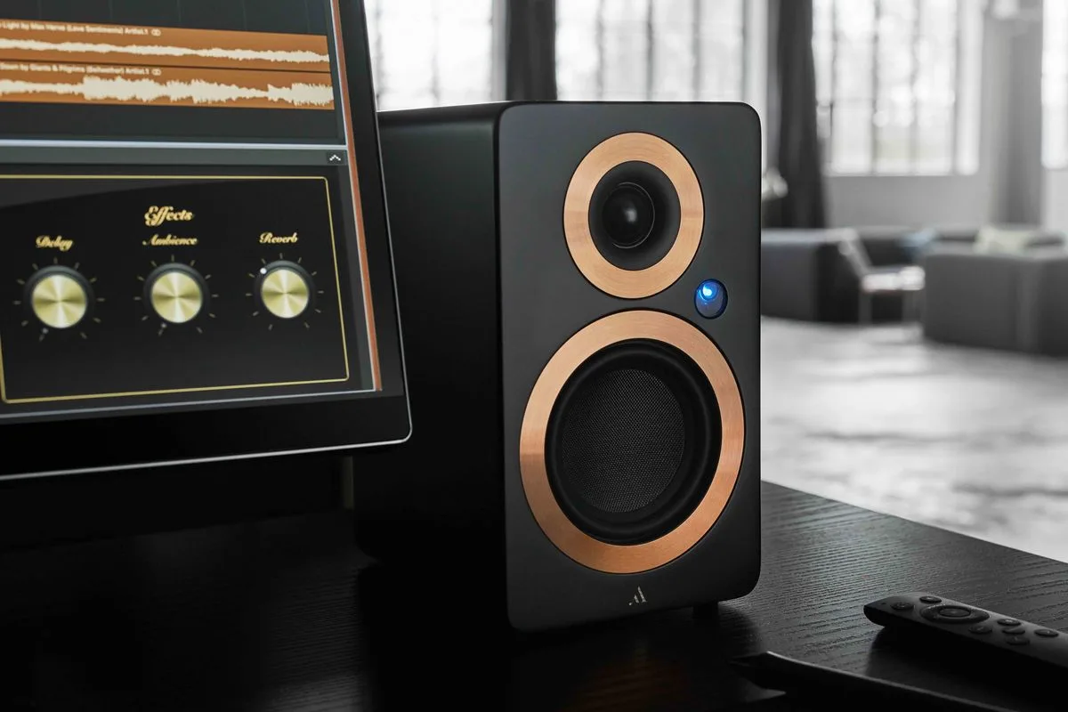 Argon Audio Forte A4 MK2 Noir (la paire) Enceintes sans fil hi-fi