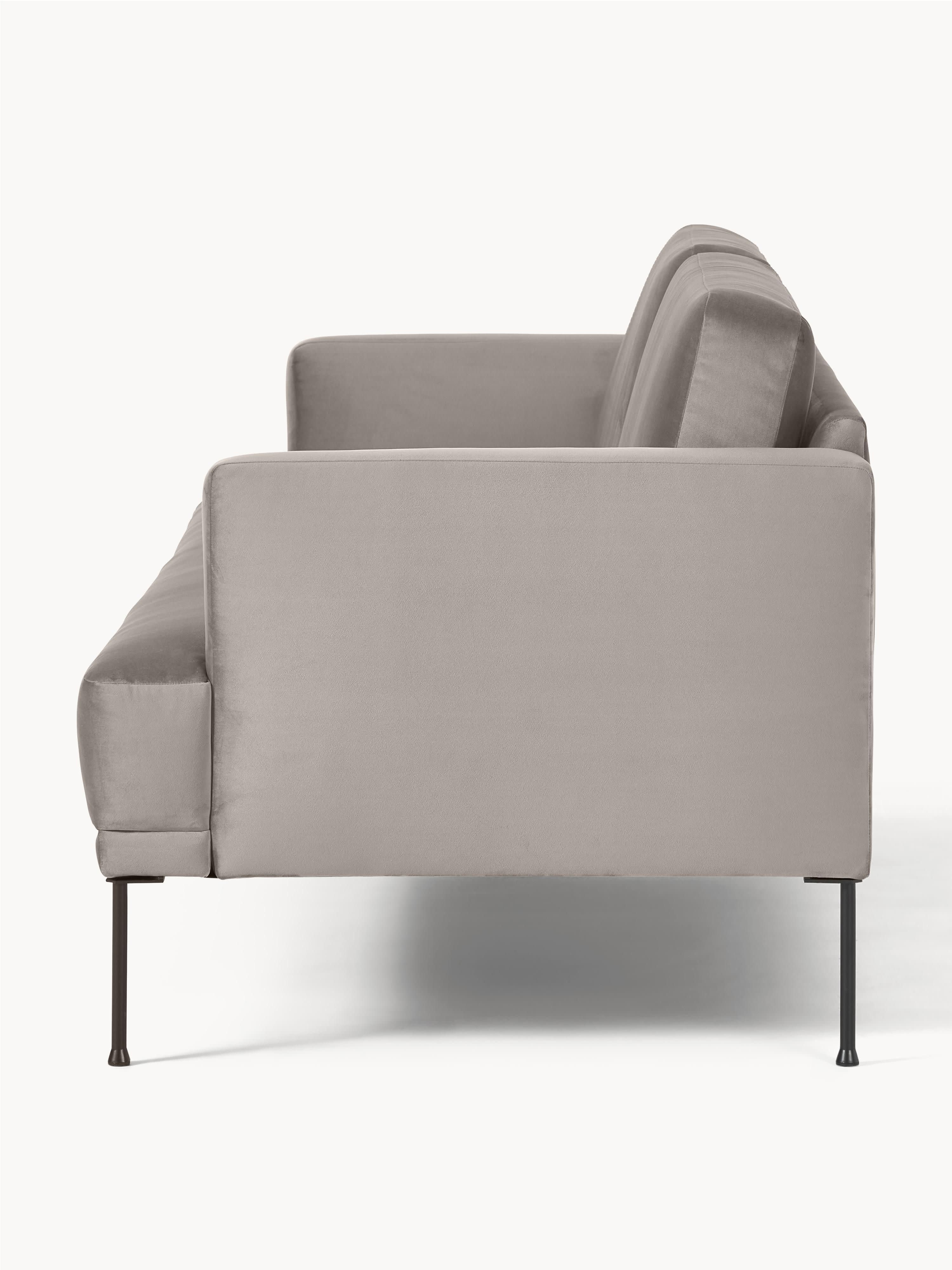 Fluwelen bank Fluente (3-zits)