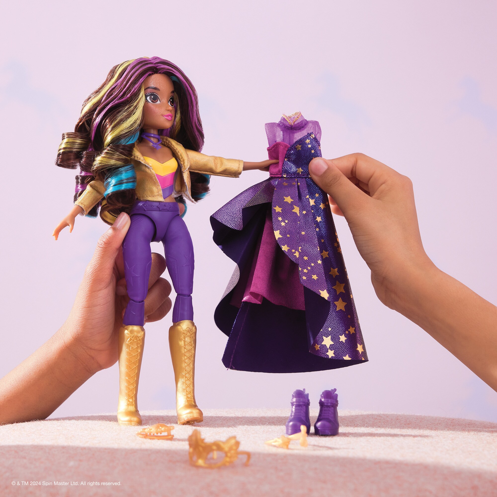 Spin Master Puppe Unicorn Academy - Deluxe Maskenball Sophia