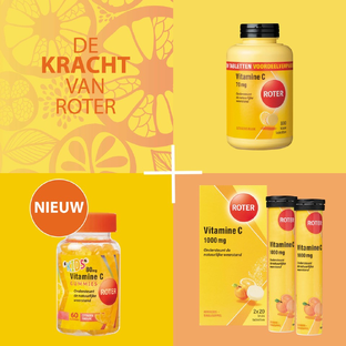 Roter Vitamine C 70mg Kauwtabletten Voordeelverpakking 4x800ST