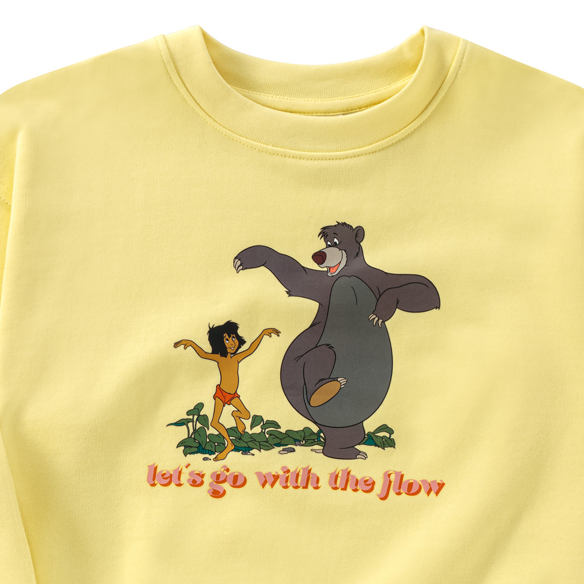Topolino Disney Classics Sweatshirt mit großem Motiv gelb