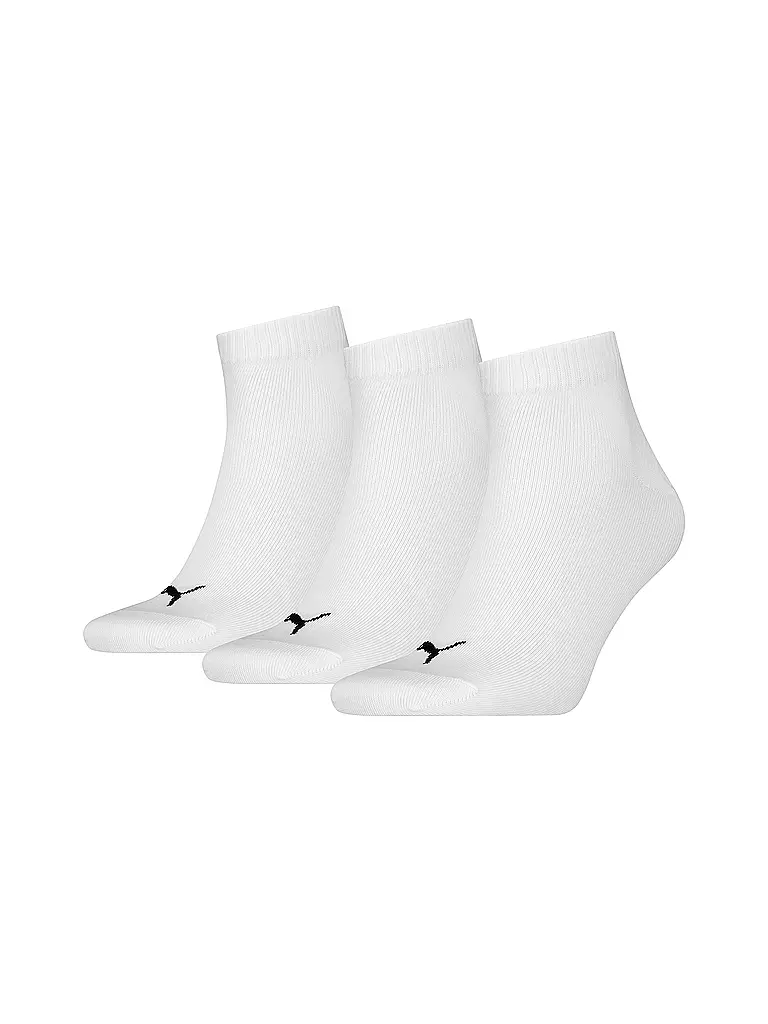 PUMA Socken 3er Pkg.  white weiss
