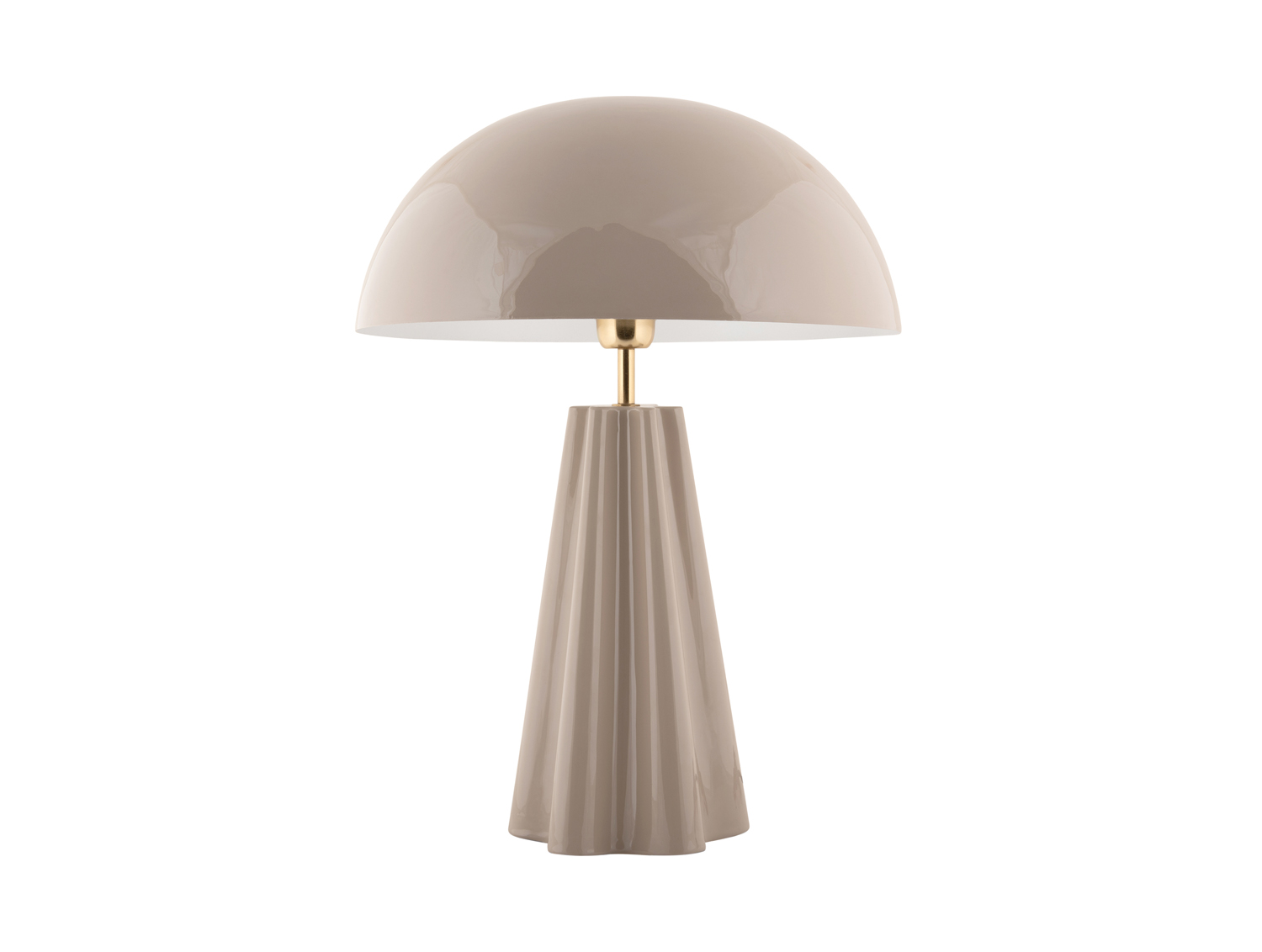 Table lamp Amplio XL enamel warm grey