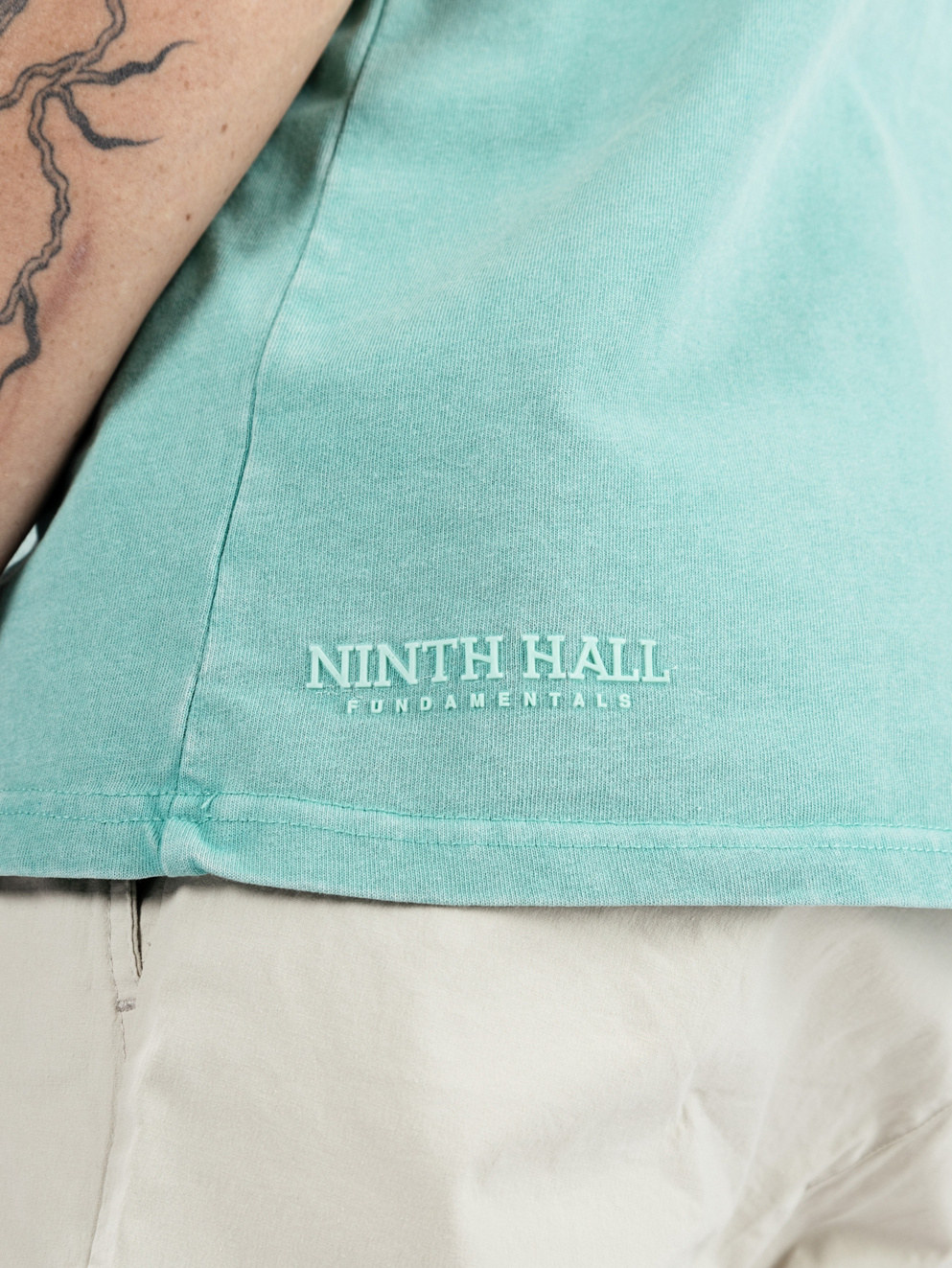 Ninth Hall Fundamental T-Shirt turquoise/aqua