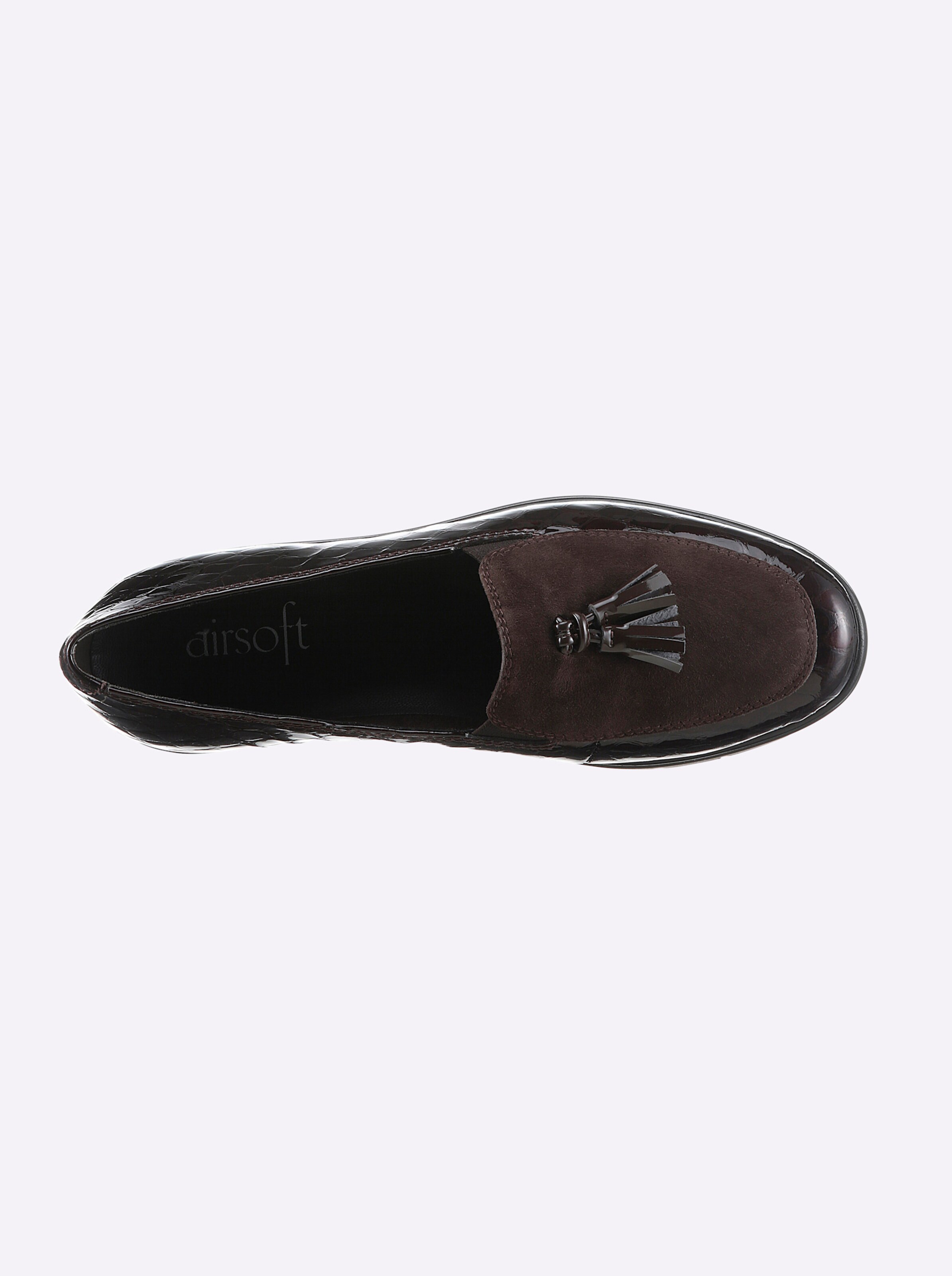 airsoft comfort+ Slipper in braun
