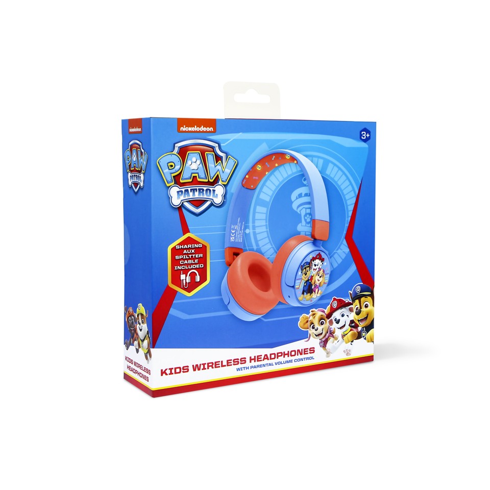 OTL - Bluetooth Hovedtelefoner m/Voksen Kontrol - Paw Patrol