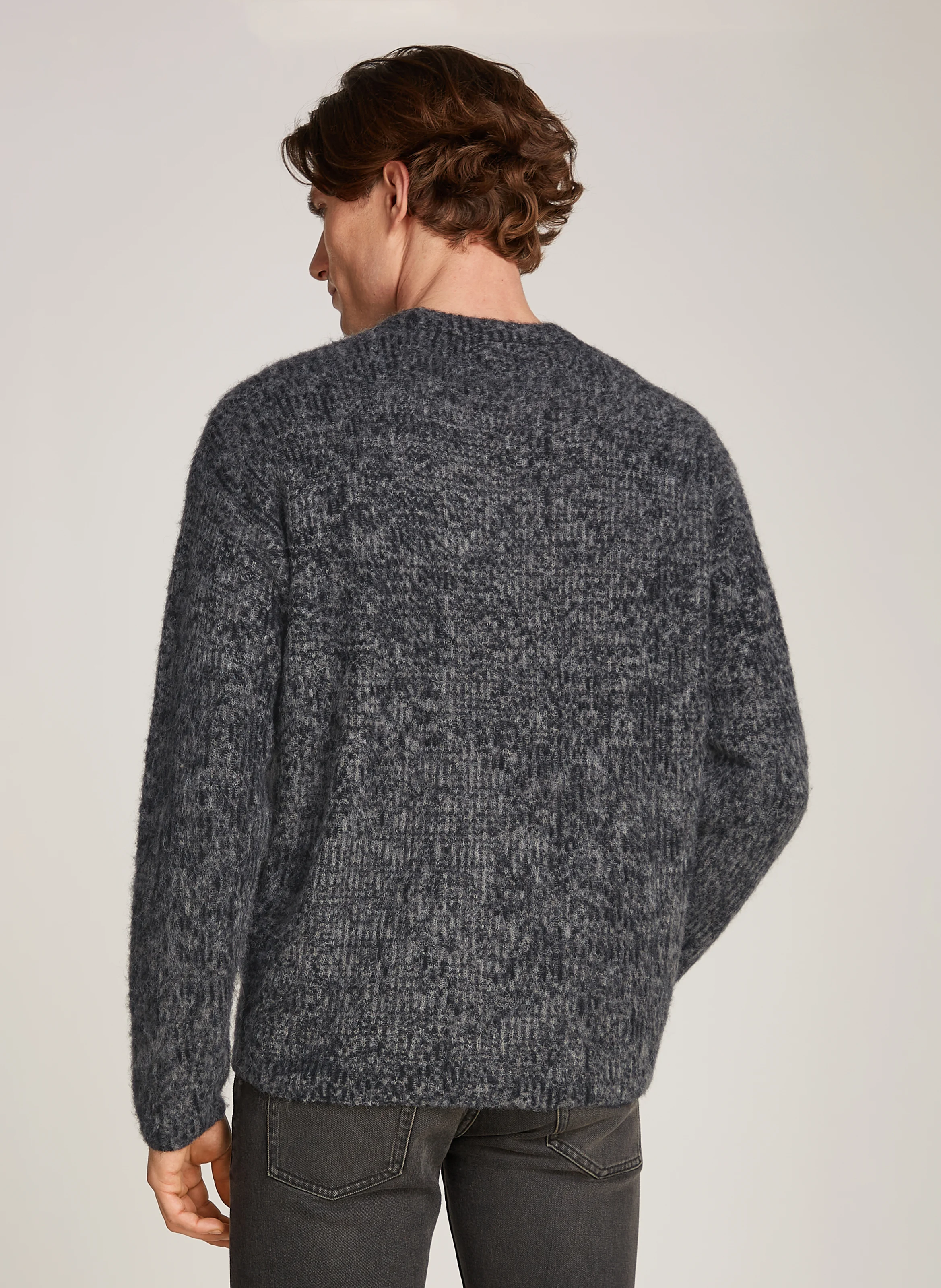 Pull col rond | Noir