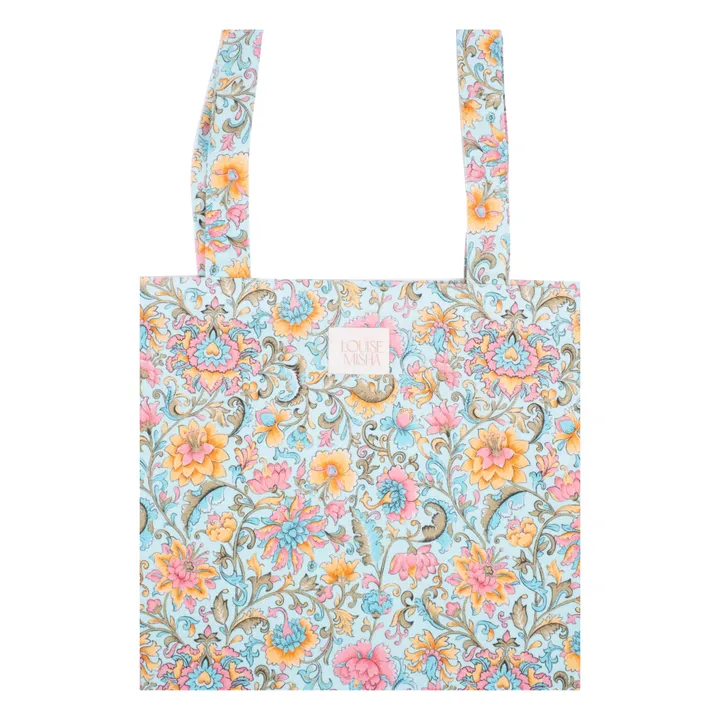 Louise Misha Tote Bag Beverly Coton Bio - Collection Femme | Bleu