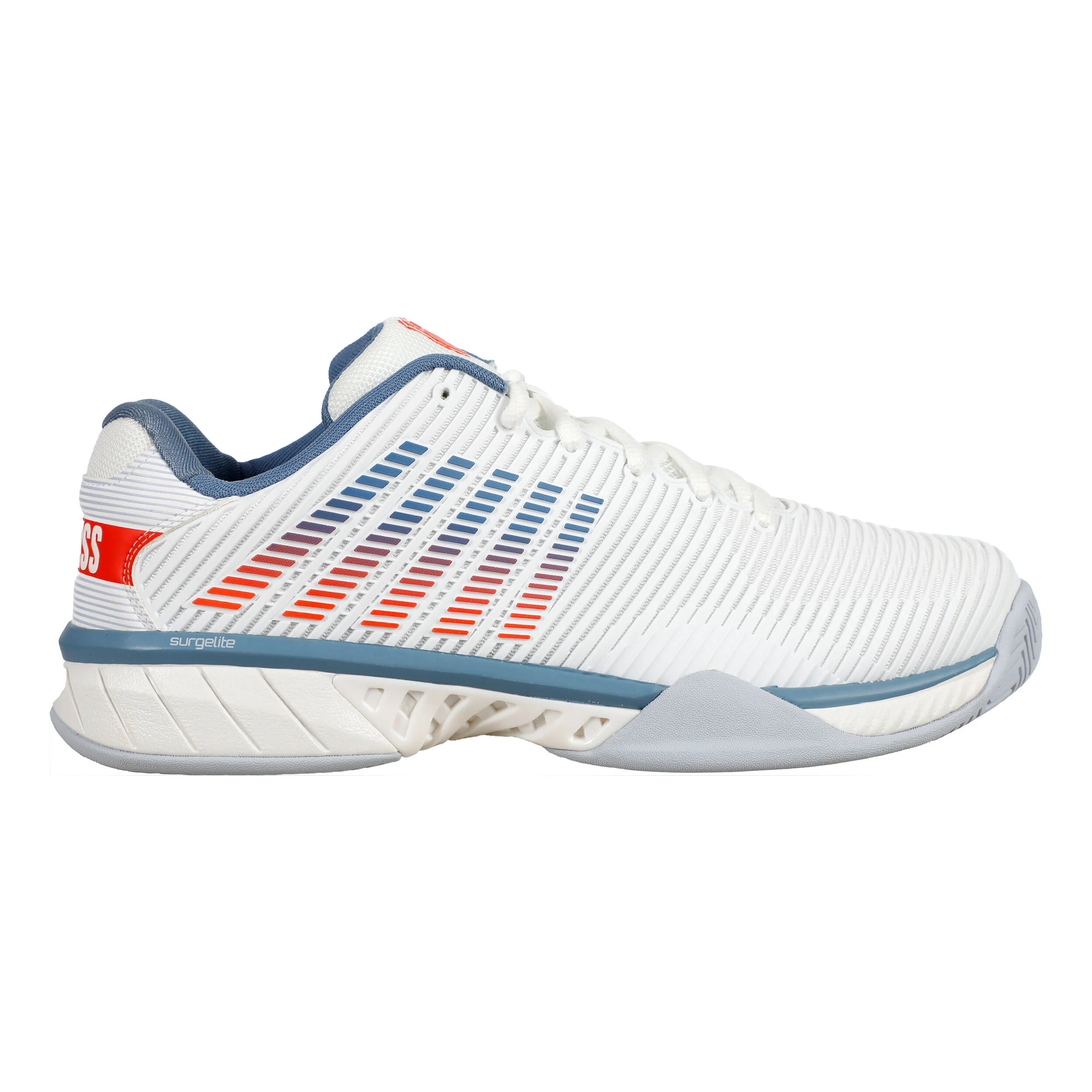 K-Swiss Hypercourt Express 2 Chaussures Toutes Surfaces Hommes - Blanc , Bleu Clair