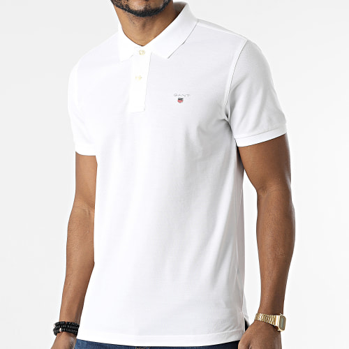 Polo Manches Courtes Original 2201 Blanc