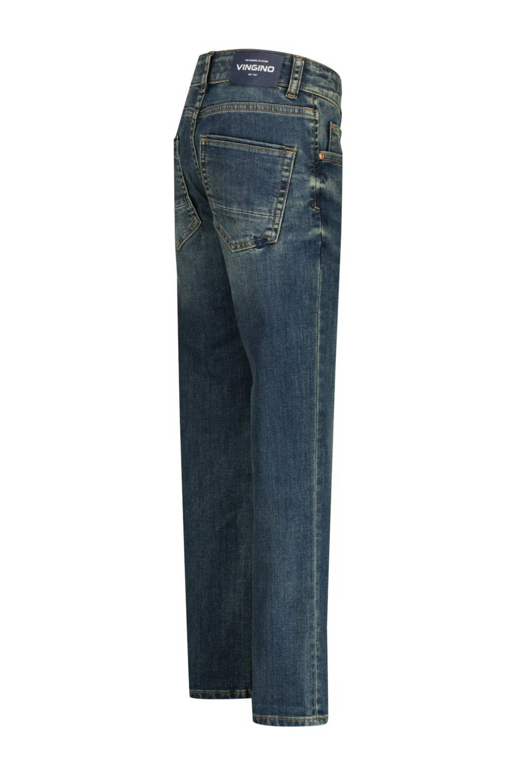 Vingino loose fit jeans dark blue denim