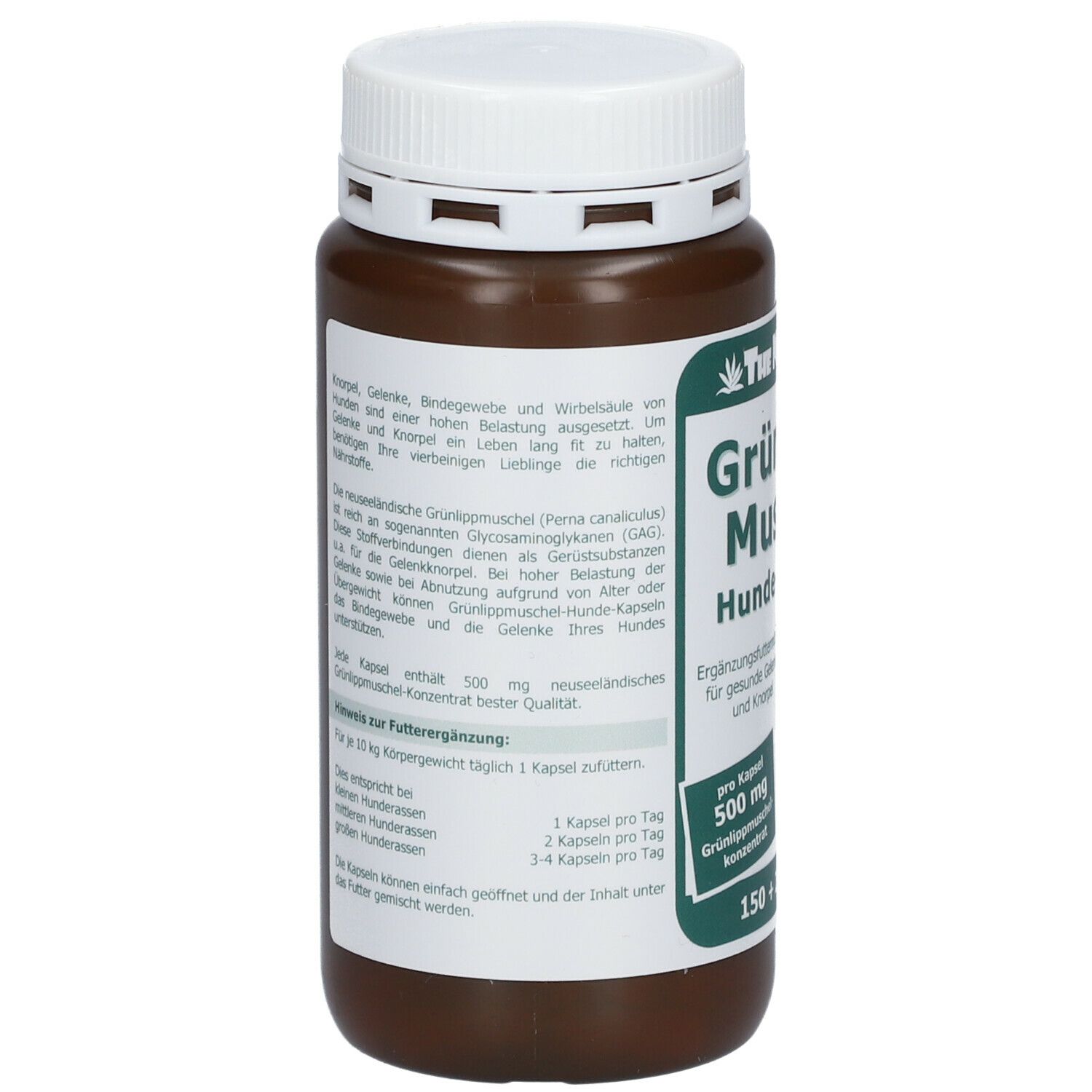 The Nutri Store Grünlippmuschel 500 mg für Hunde