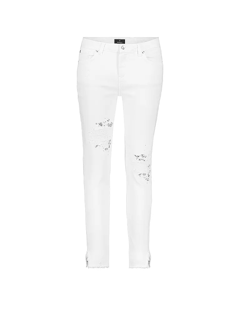 MONARI Jeans Skinny Fit 7/8 hellgrau
