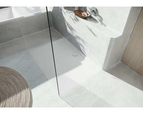 KALDEWEI SUPERPLAN ZERO 1514-5 douchebak, 75 x 80 x 3,7 cm, alpinewit mat, 351447980711