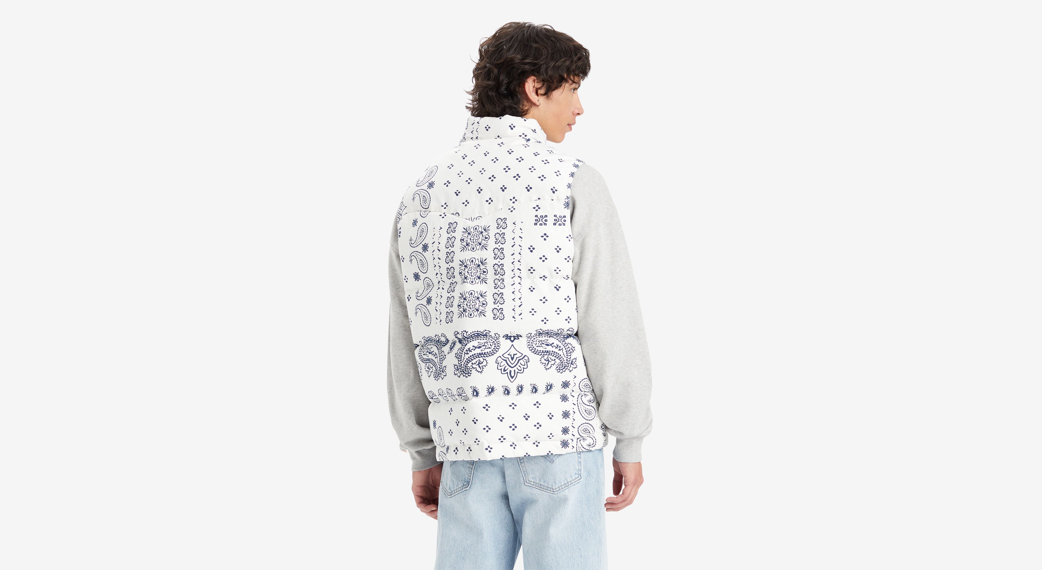 Doudoune sans manches western Super - Francisco Bandana Naval Academy - Multicolore