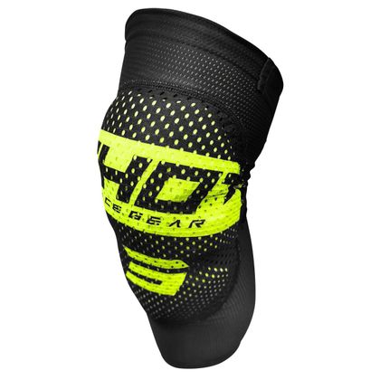 Genouillères Shot AIRLIGHT KID - BLACK NEON YELLOW - Noir / Jaune