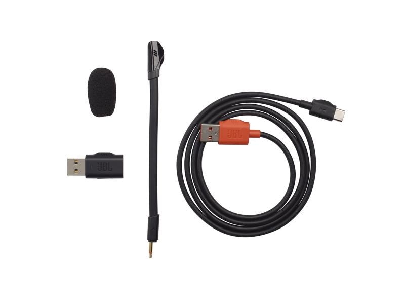 JBL Headset Quantum 350 Schwarz Kabelloses PC-Gaming-Headset mit abnehmbarem Boom-Mikrofon