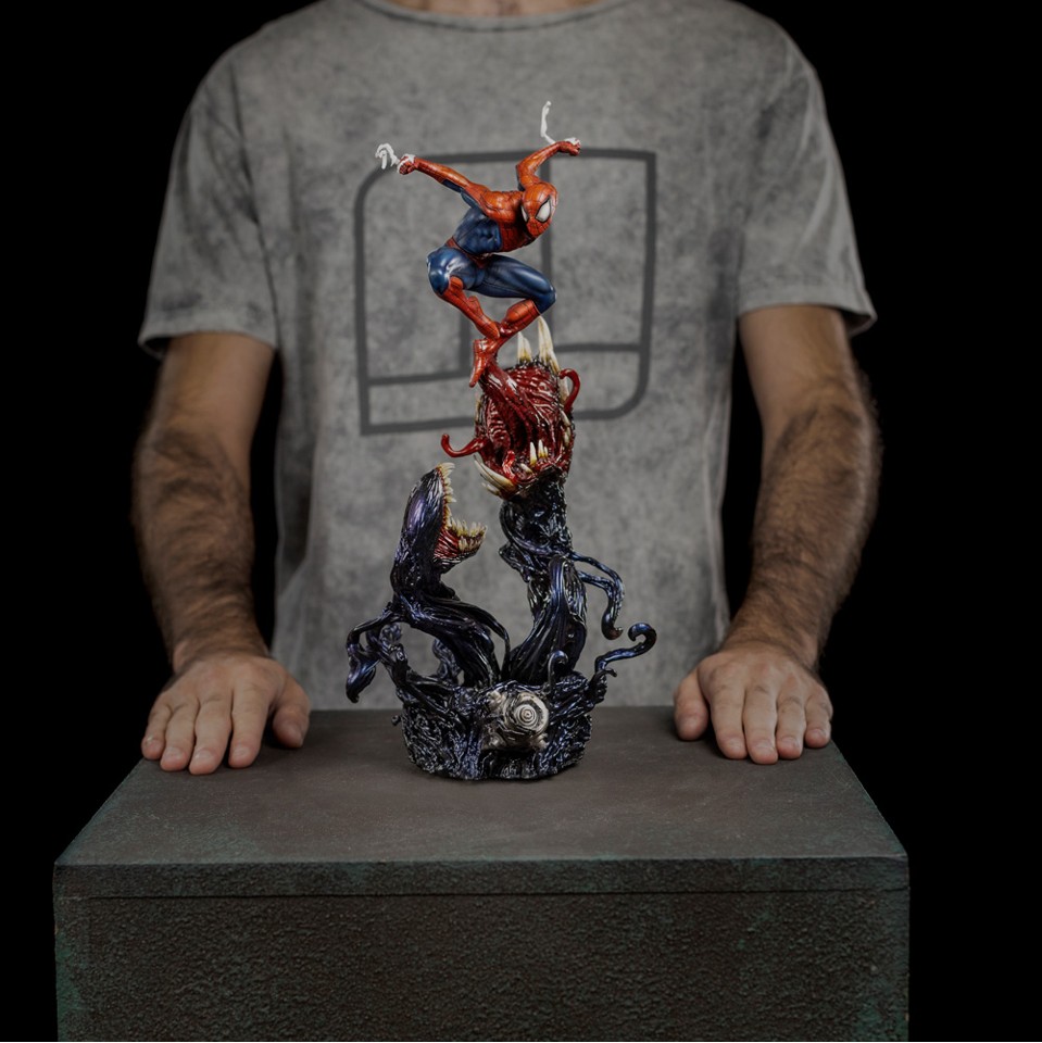 Spider-man vs Villains - Spider-Man Deluxe Statue Scale 1/10