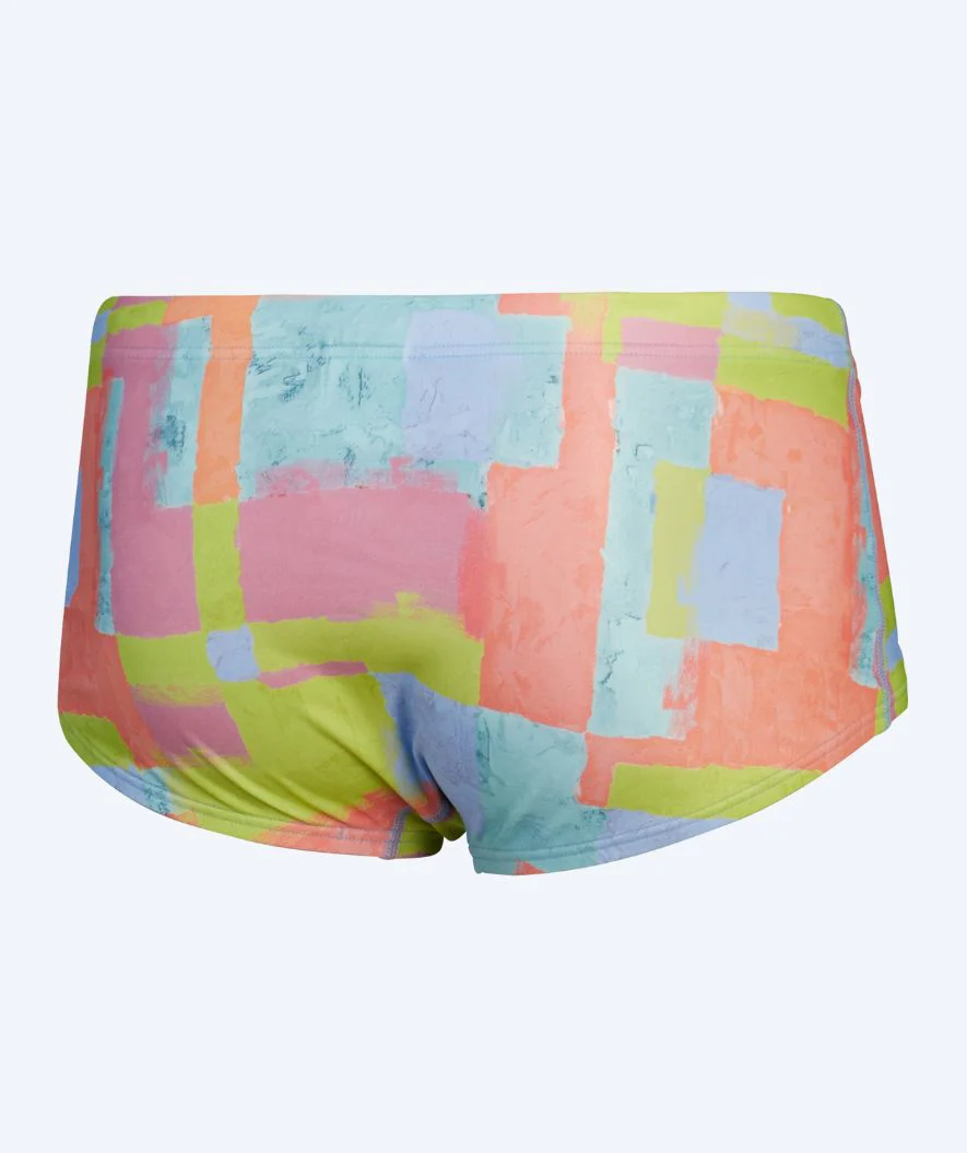Speedo trunks til mænd - Club Training Allover - Pink/gul
