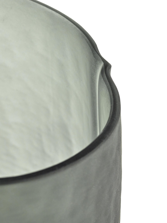 Serax Shapes by Piet Booon vaas Ø14,6 Dark Grey