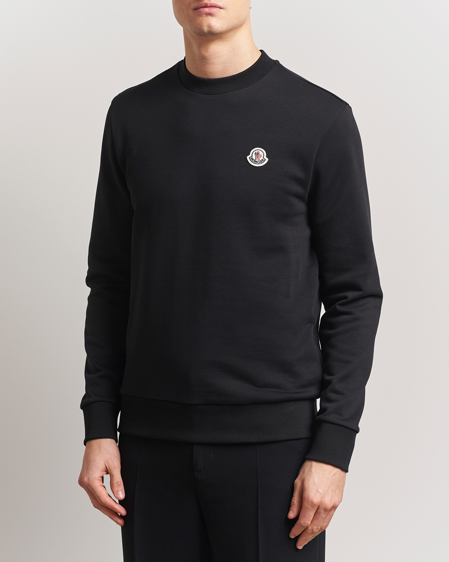 Moncler Lettering Logo Sweatshirt Black