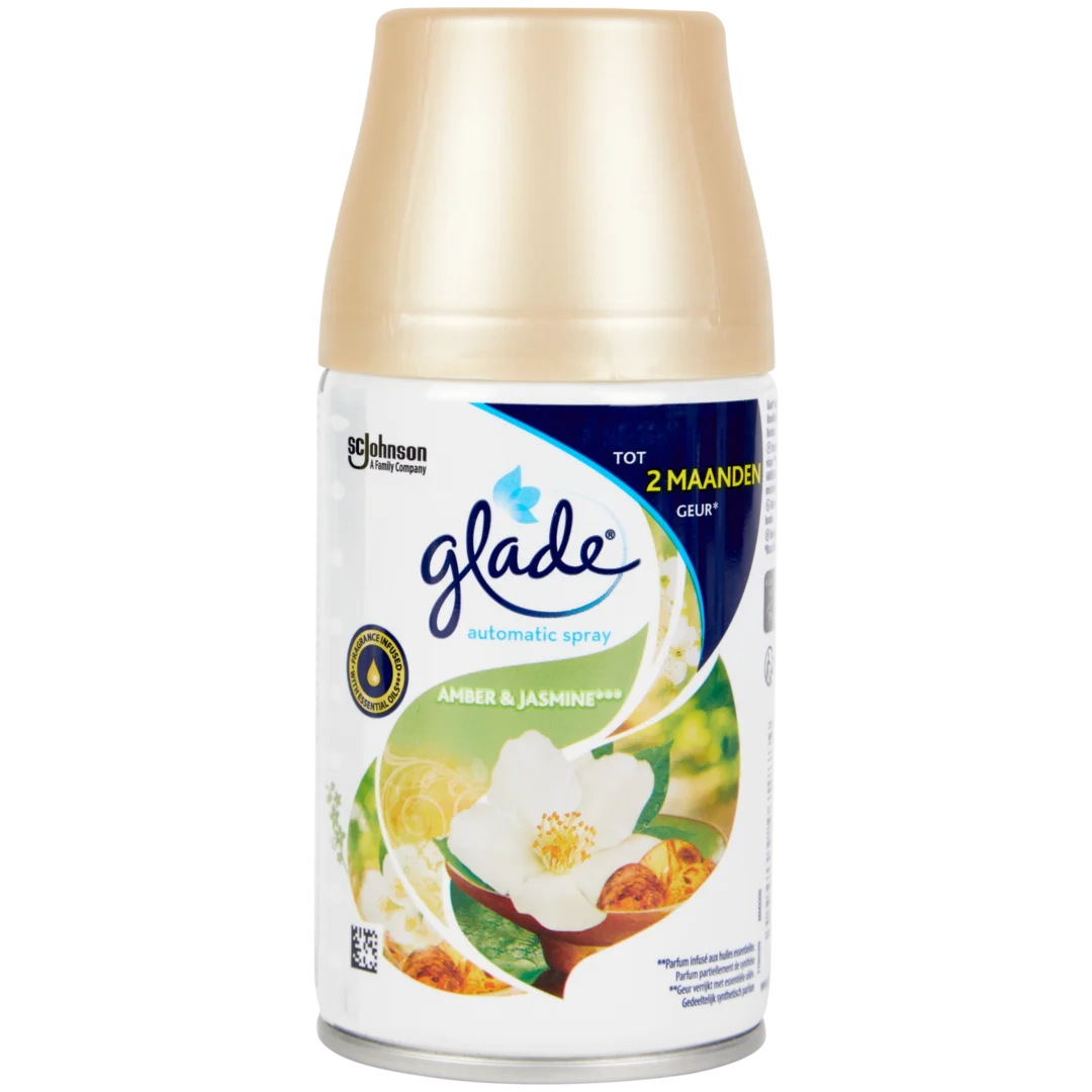 Glade luchtverfrisser navulling Amber & Jasmin