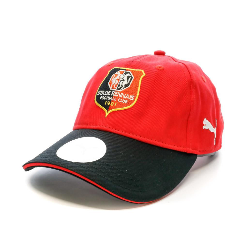 Puma Casquette Noir/Rouge Homme PUMA Stade Rennais