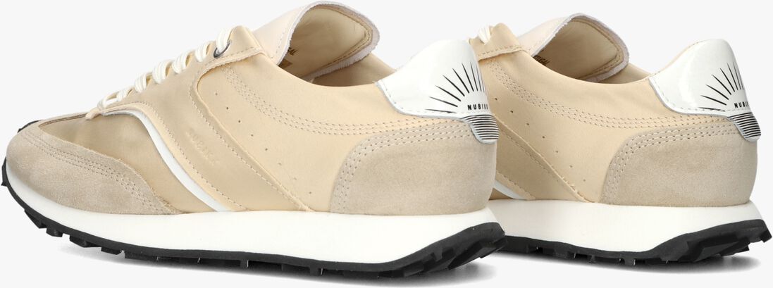 beige nubikk lage sneakers zora mae