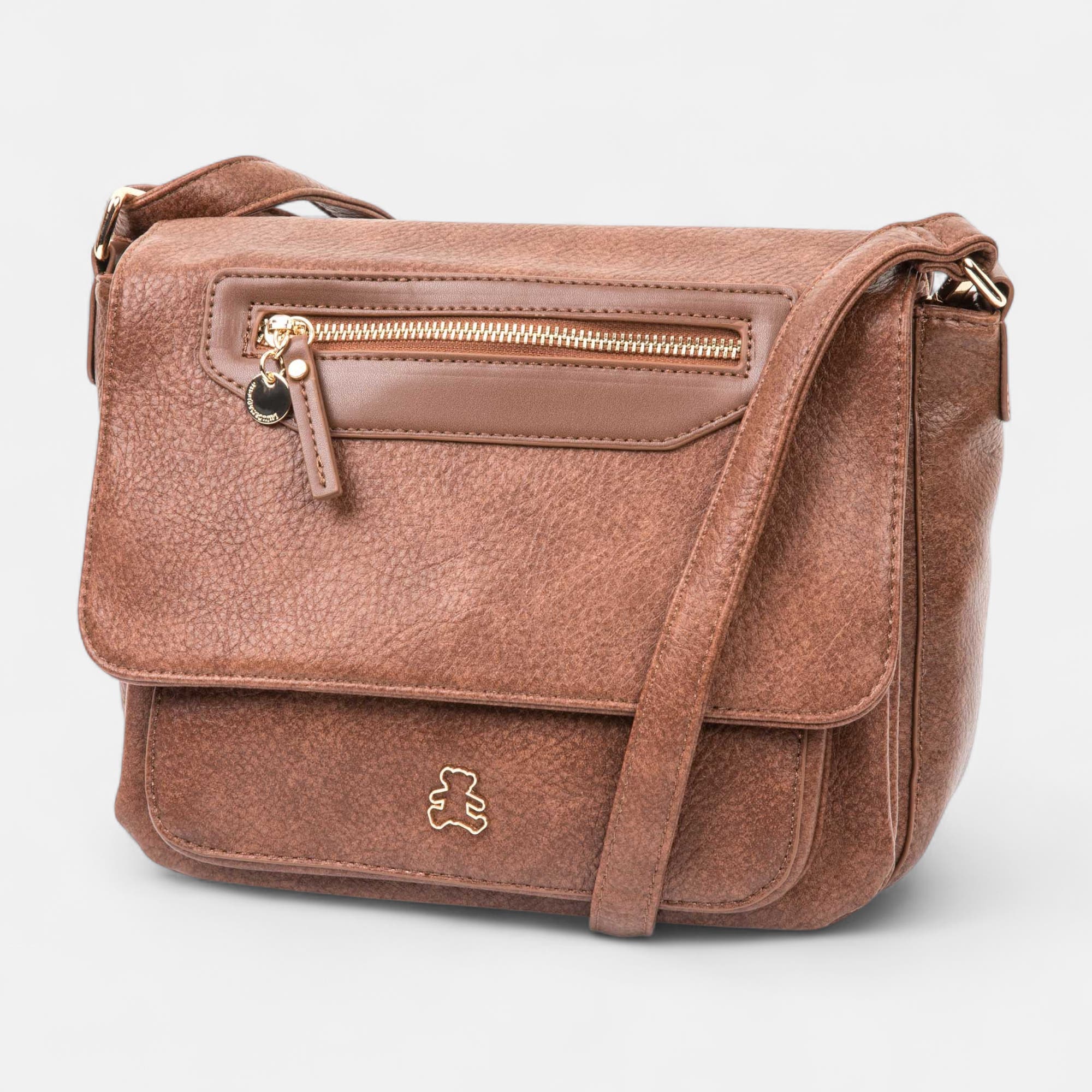 Sac bandoulière marron