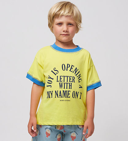 Bobo Choses T-Shirt - Joy Eiscreme - Hellgelb