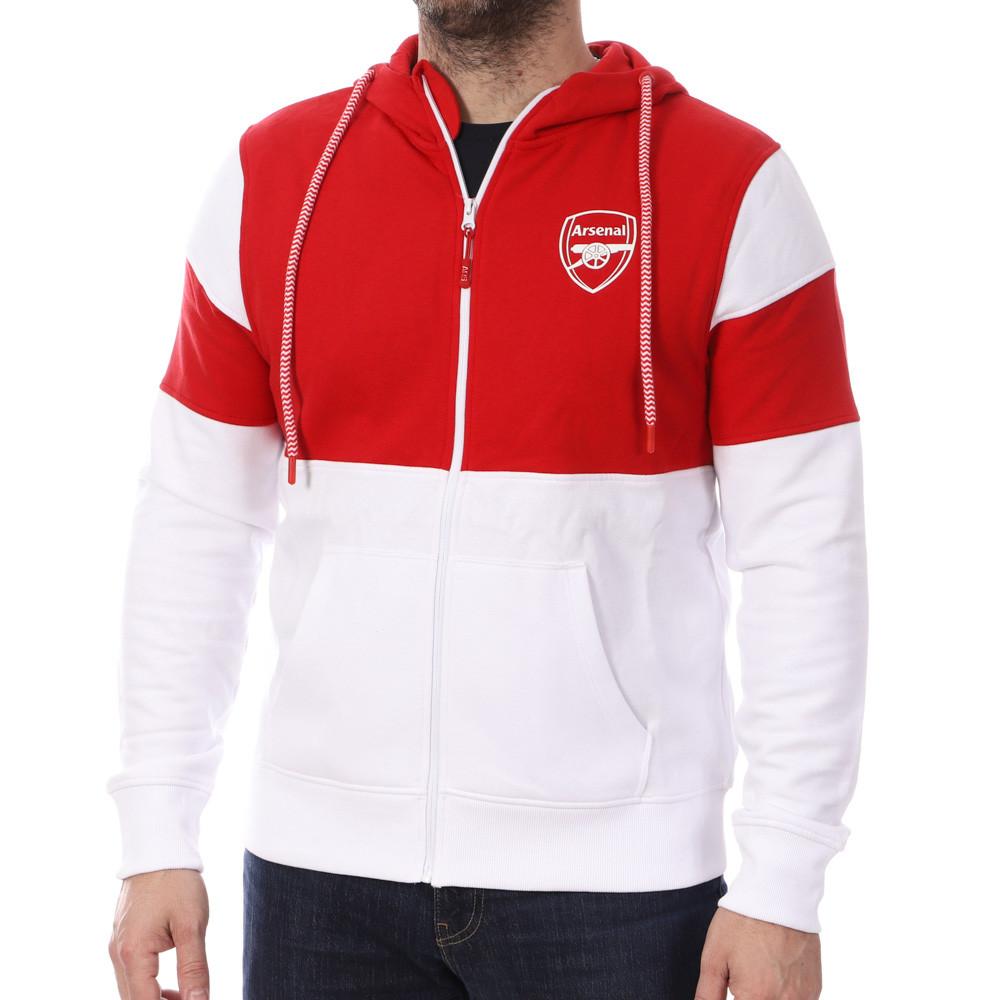 Roger's Veste Blanche/Rouge Homme Arsenal