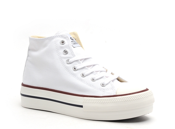 Victoria boots bottine enfant tribu double botin 1061101 blanc