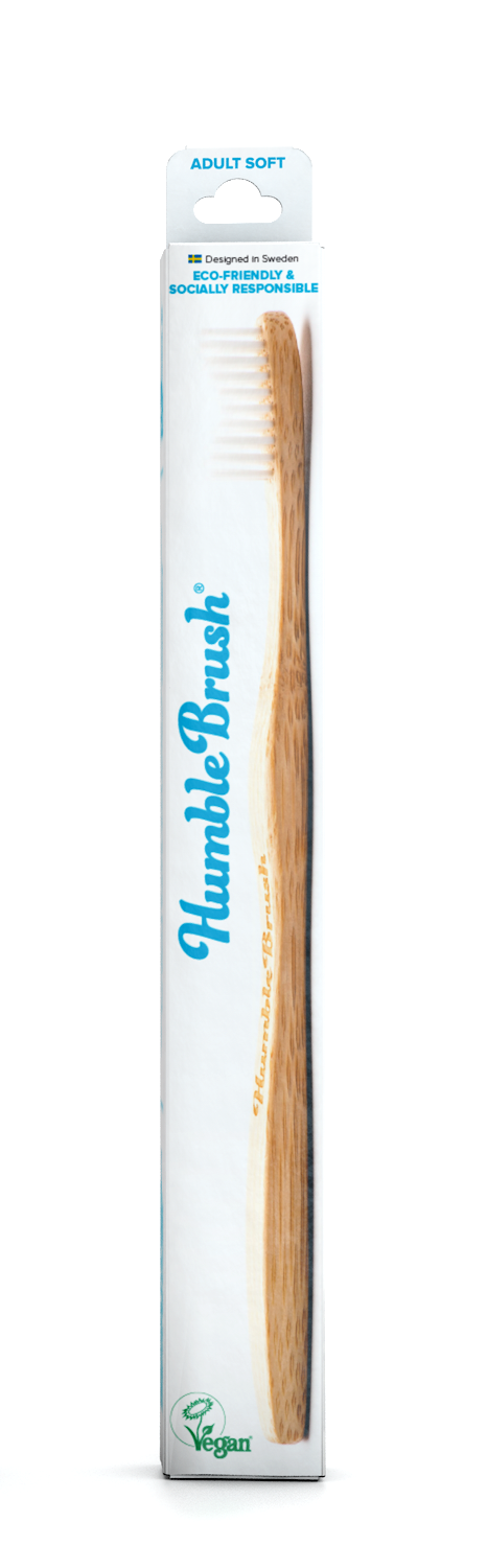 Humble Brush Zahnbürste Erwachsene<br>1 Stück, weiss