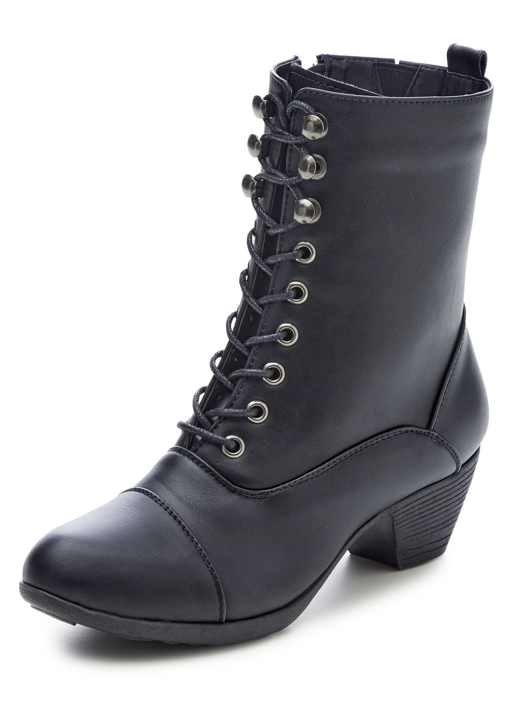 Andrea Conti Schnür-Stiefelette aus Synthetikmaterial