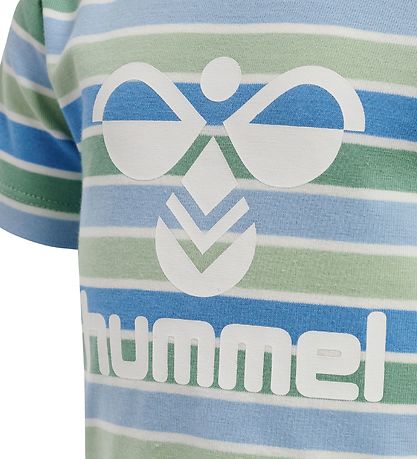 Hummel T-Shirt - hmlPELLE - Greyed Jade