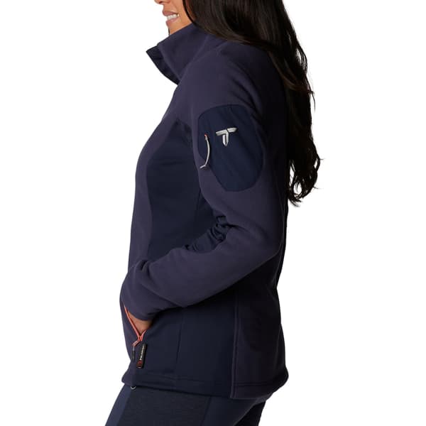 Veste polaire randonnée COLUMBIA TITAN PASS 2.0 II FLEECE W NOCTURNAL DARK