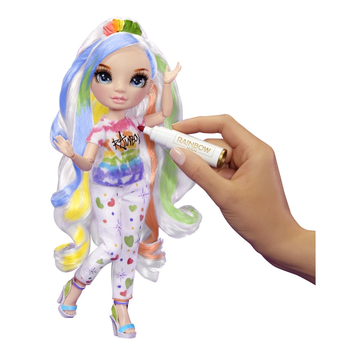 Poupée Rainbow High color create Fashion Doll