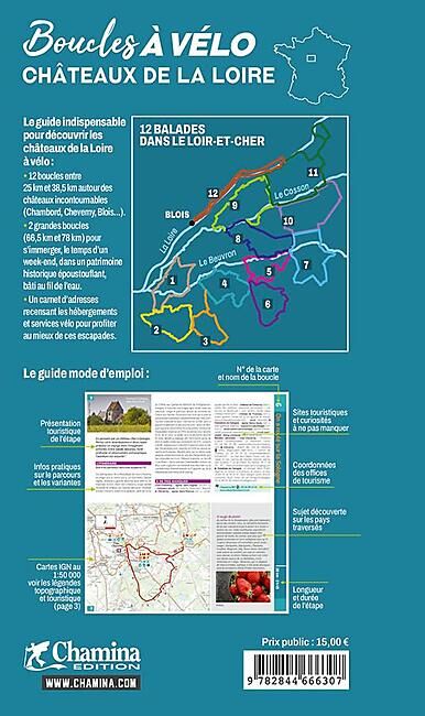 CHAMINA - BOUCLES A VELO CHATEAUX DE LA LOIRE