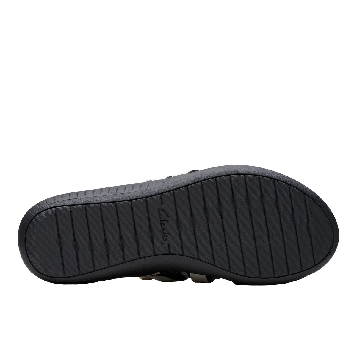 CLARKS-Glide_h_iris-Sandale athlétique - Talon plat - Blanc