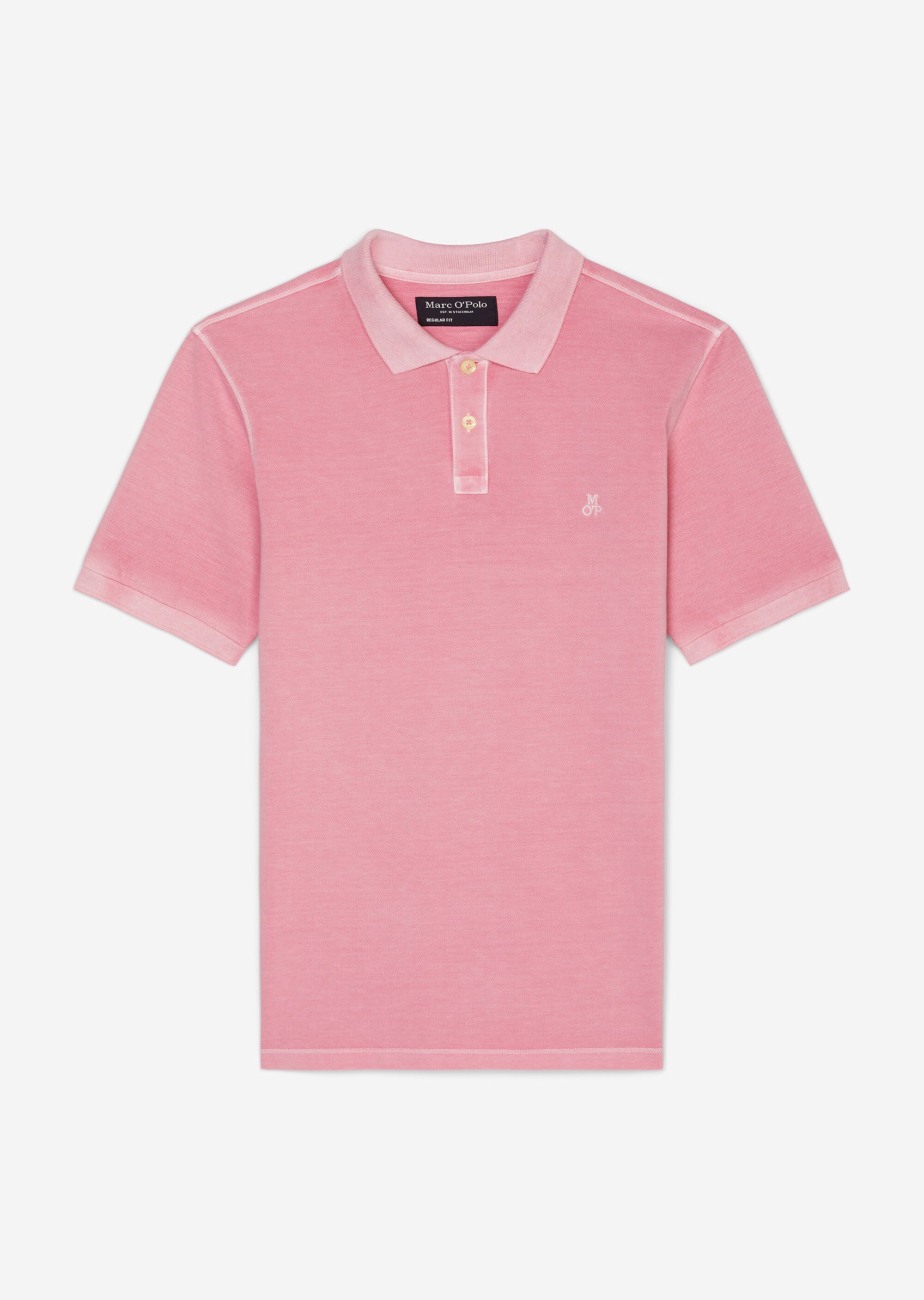 Kurzarm-Poloshirt Piqué regular aus Bio-Baumwolle