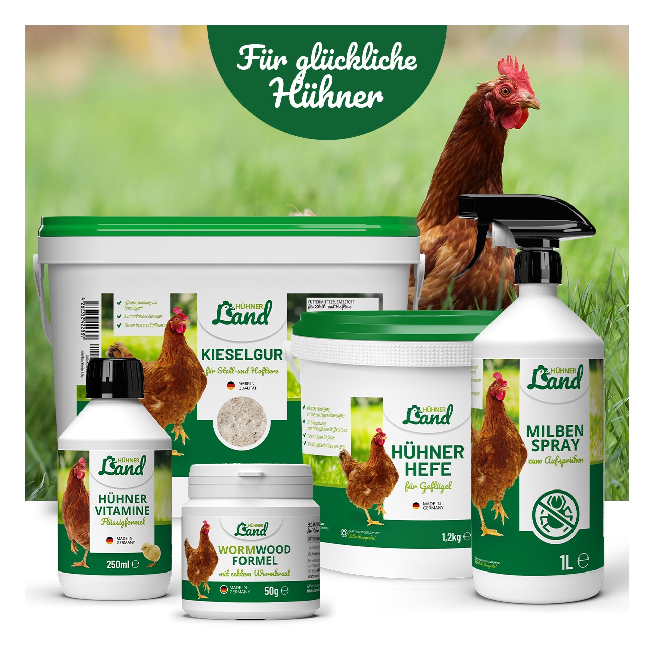 HÜHNER Land Milben Spray 1L