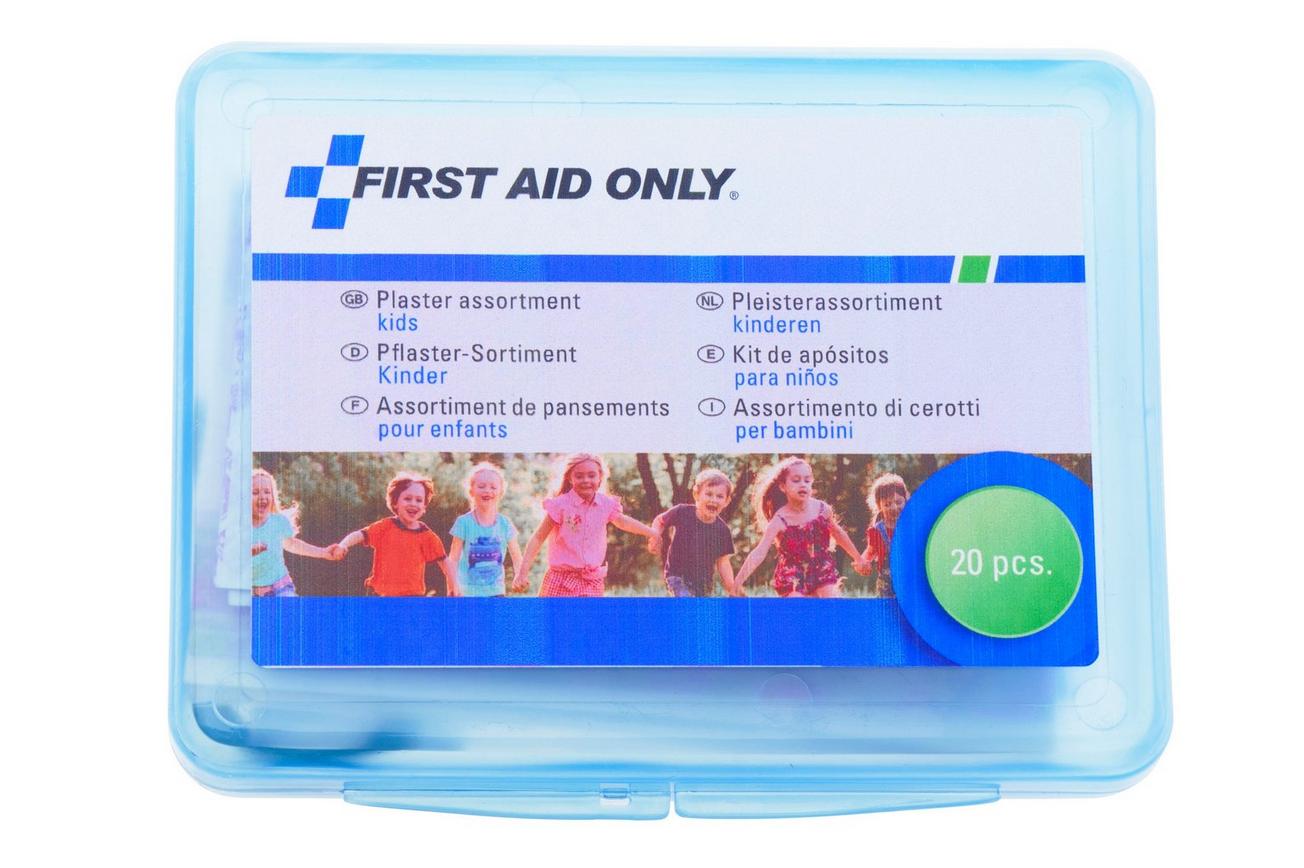 First Aid Only Children's Selection of Plasters P-10032, kinderpleisterset, 20 stuks