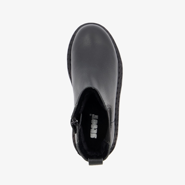 Groot leren meisjes chelsea boots